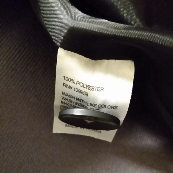 Trisha Tyler Checkered Button Up Jacket Women's Size L - Picture 8 of 8